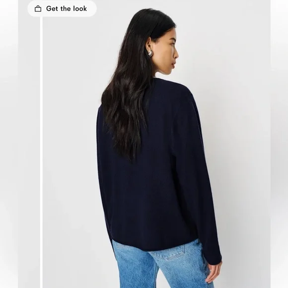 nwt reformation cashmere boyfriend sweater - Picture 2 of 11